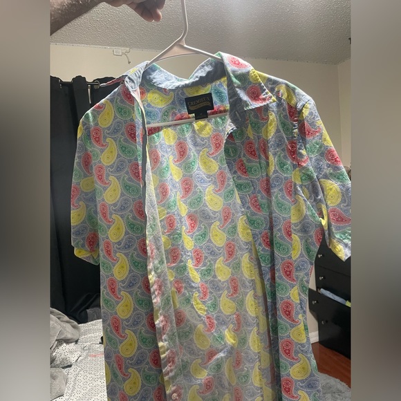 Bandana design button down shirt - Picture 1 of 3